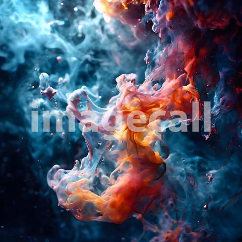 Abstract and surreal colorful and vivid (3271)