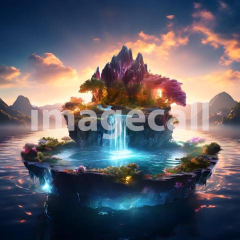 Abstract and surreal colorful and vivid (3273)