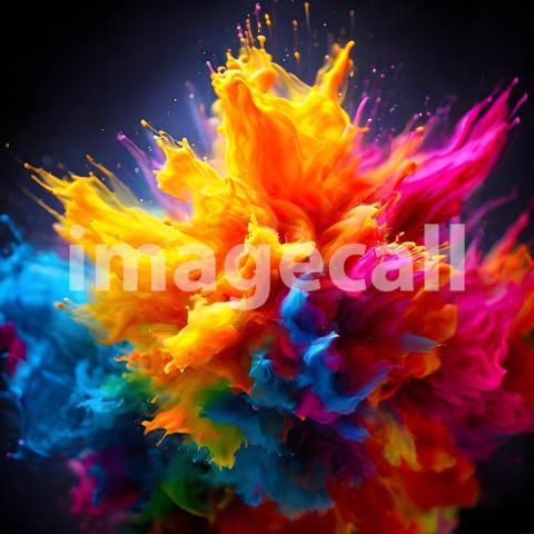 Abstract and surreal colorful and vivid (3275)