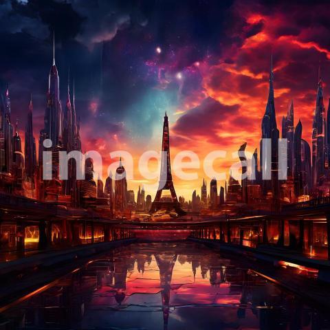 Abstract and surreal colorful and vivid (3280)