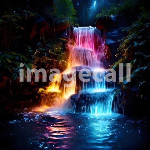 Abstract and surreal colorful and vivid (3286)