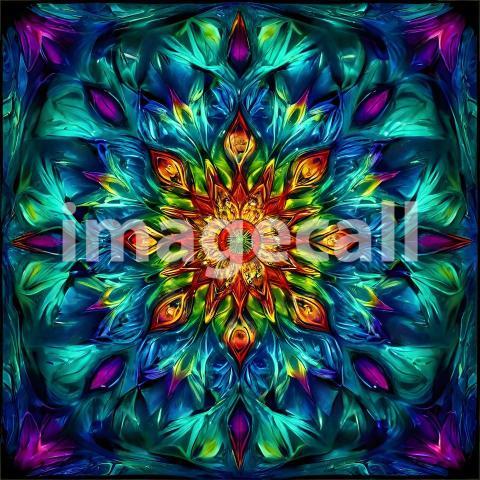 Abstract and surreal colorful and vivid (3288)