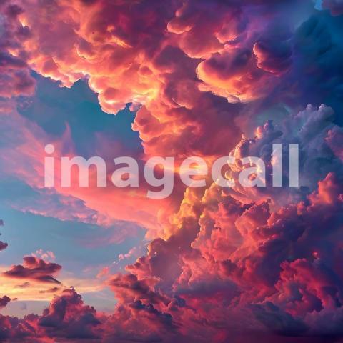 Abstract and surreal colorful and vivid (3289)