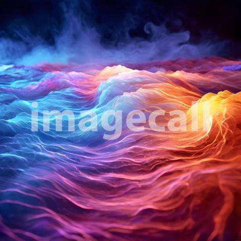 Abstract and surreal colorful and vivid (3298)