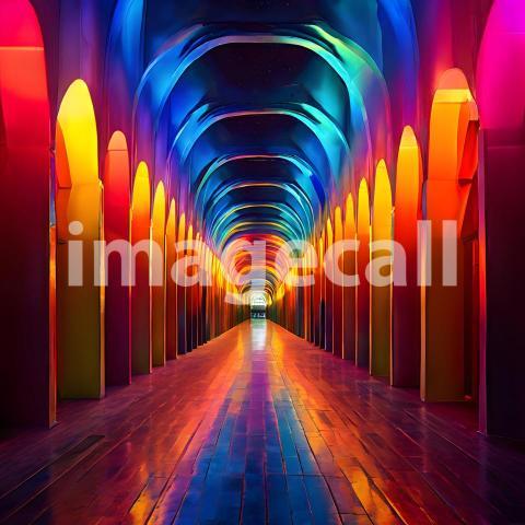 Abstract and surreal colorful and vivid (3306)