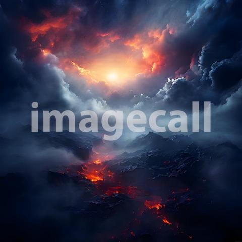 Abstract and surreal colorful and vivid (3314)