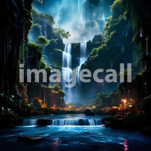 Abstract and surreal colorful and vivid (3312)