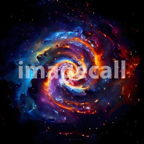 Abstract and surreal colorful and vivid (3313)