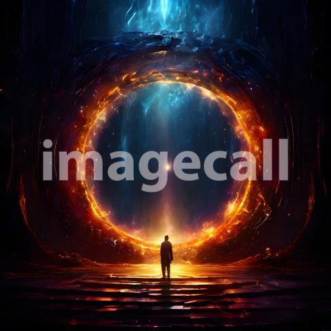 Abstract and surreal colorful and vivid (3320)