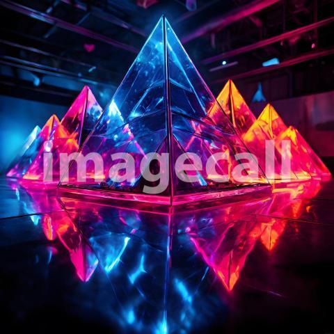 Abstract and surreal colorful and vivid (3323)