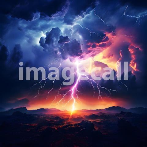 Abstract and surreal colorful and vivid (3326)