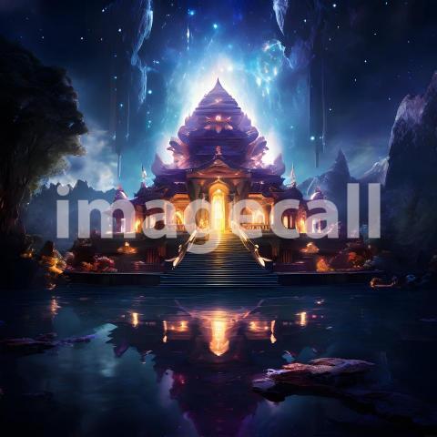 Abstract and surreal colorful and vivid (3333)