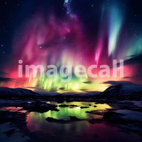 Abstract and surreal colorful and vivid (3335)