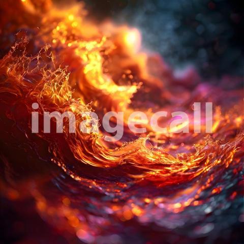 Abstract and surreal colorful and vivid (3338)