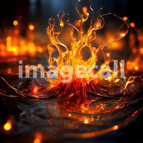 Abstract and surreal colorful and vivid (3341)