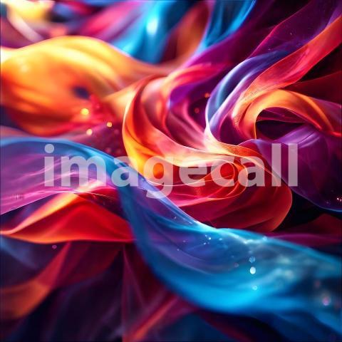 Abstract and surreal colorful and vivid (3344)