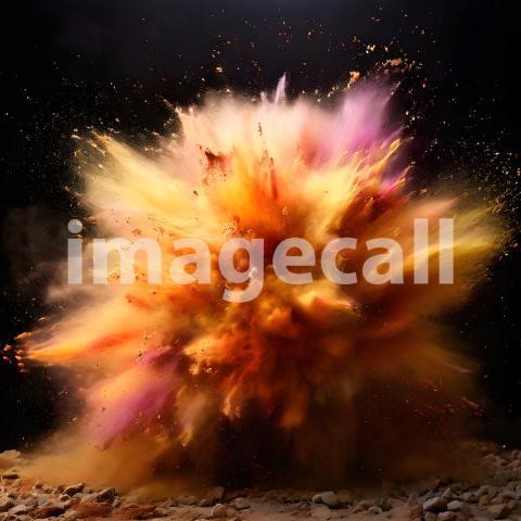 Abstract and surreal colorful and vivid (3345)