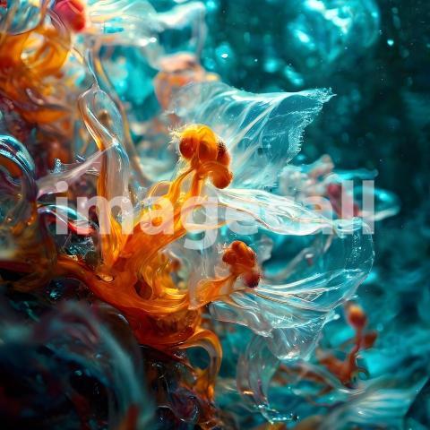 Abstract and surreal colorful and vivid (3351)