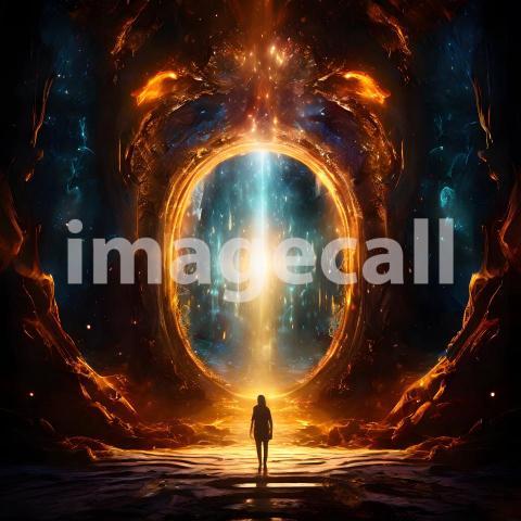 Abstract and surreal colorful and vivid (3356)