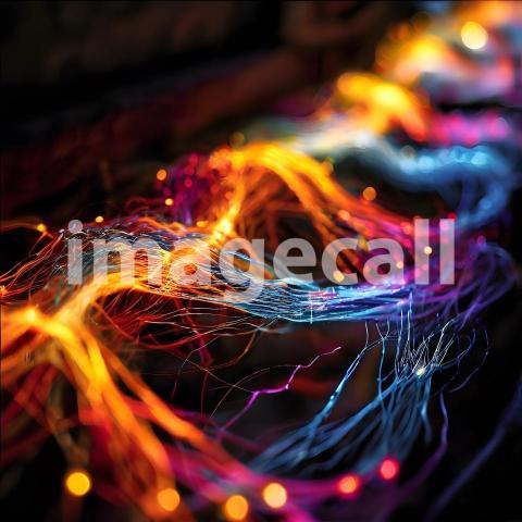 Abstract and surreal colorful and vivid (3358)