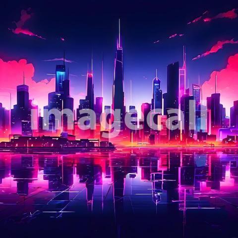 Abstract and surreal colorful and vivid (3361)