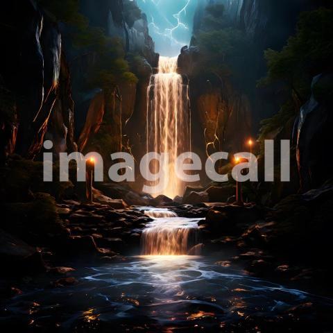 Abstract and surreal colorful and vivid (3364)