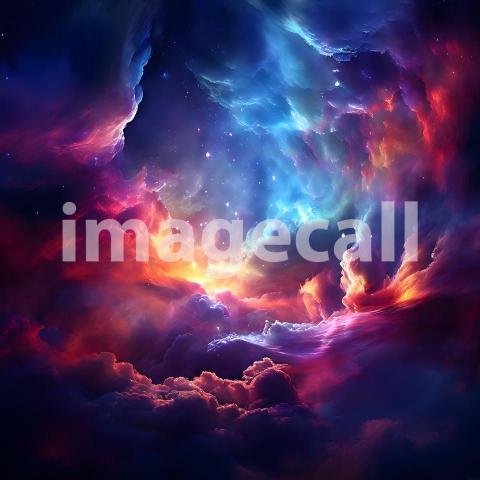 Abstract and surreal colorful and vivid (3365)