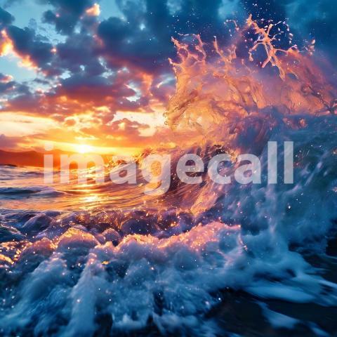 Abstract and surreal colorful and vivid (3366)