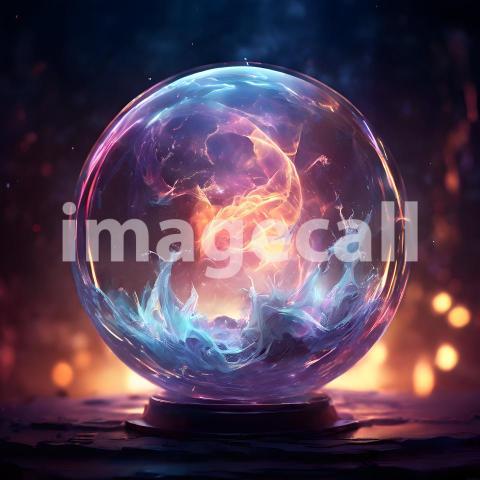 Abstract and surreal colorful and vivid (3370)