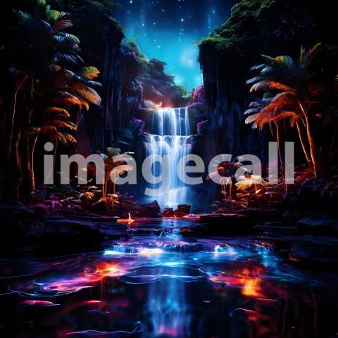 Abstract and surreal colorful and vivid (3382)