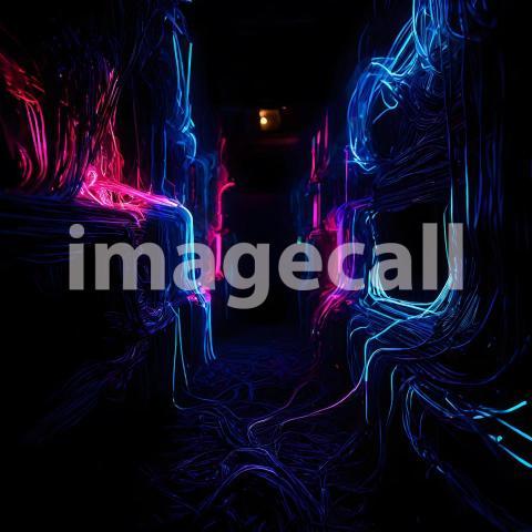 Abstract and surreal colorful and vivid (3384)