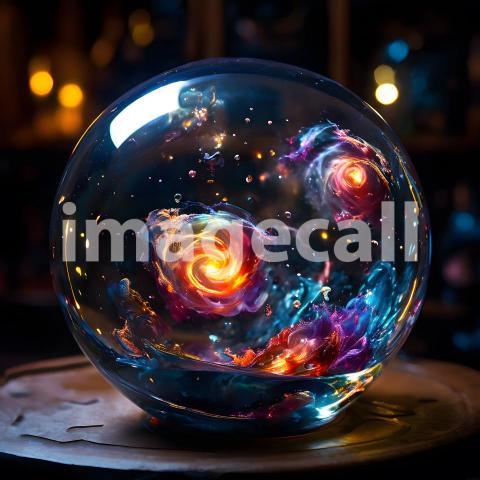 Abstract and surreal colorful and vivid (3387)