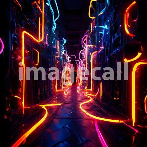 Abstract and surreal colorful and vivid (3396)