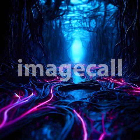 Abstract and surreal colorful and vivid (3403)