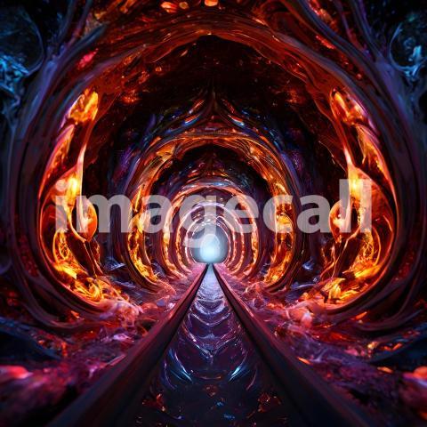 Abstract and surreal colorful and vivid (3405)