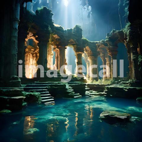 Abstract and surreal colorful and vivid (3413)