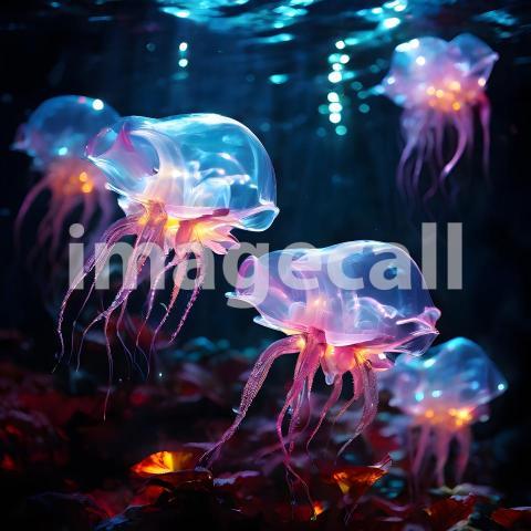 Abstract and surreal colorful and vivid (3414)