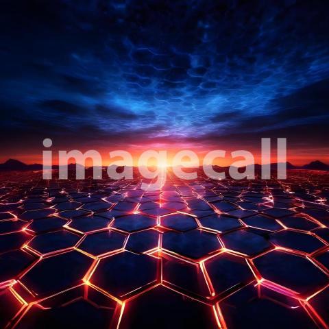 Abstract and surreal colorful and vivid (3420)