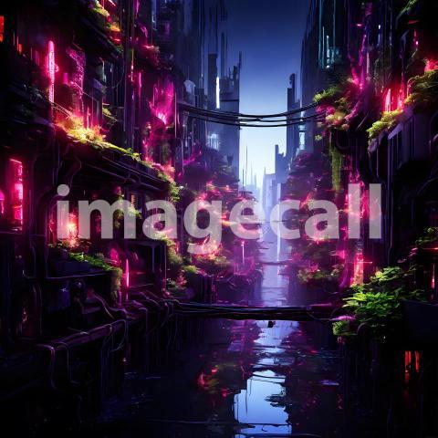 Abstract and surreal colorful and vivid (3423)