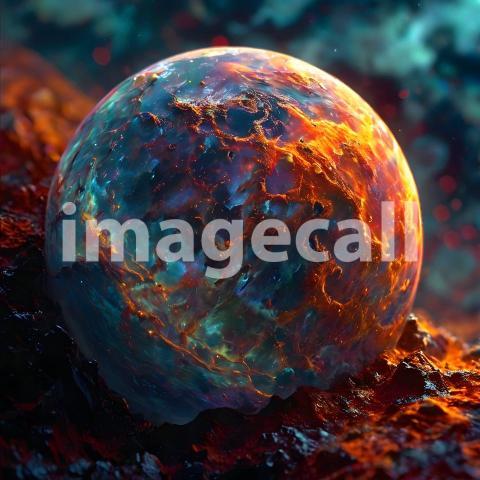 Abstract and surreal colorful and vivid (3426)