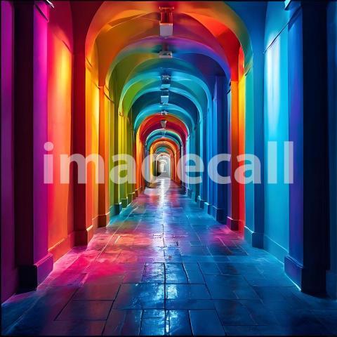 Abstract and surreal colorful and vivid (3435)