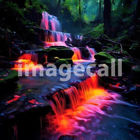 Abstract and surreal colorful and vivid (3436)