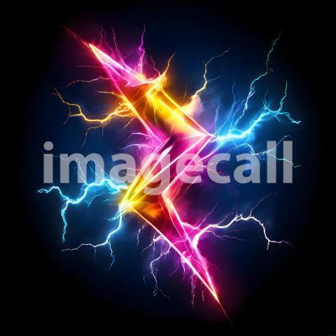 Abstract and surreal colorful and vivid (3437)