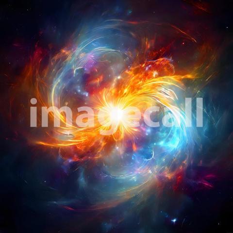 Abstract and surreal colorful and vivid (3442)