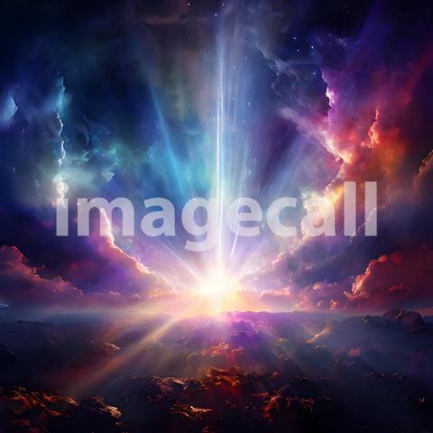 Abstract and surreal colorful and vivid (3461)