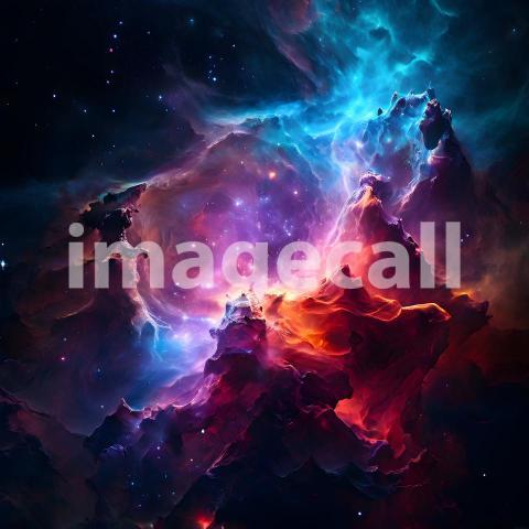 Abstract and surreal colorful and vivid (3459)