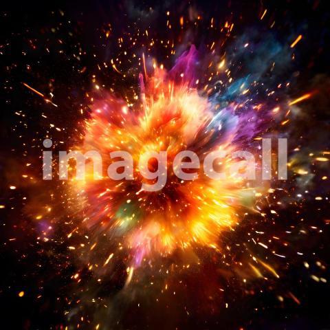 Abstract and surreal colorful and vivid (3447)