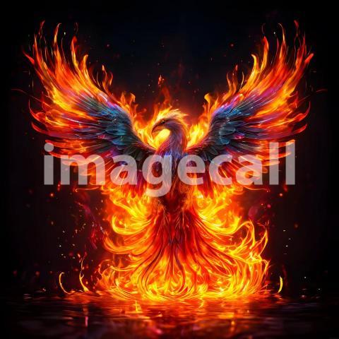 Abstract and surreal colorful and vivid (3444)