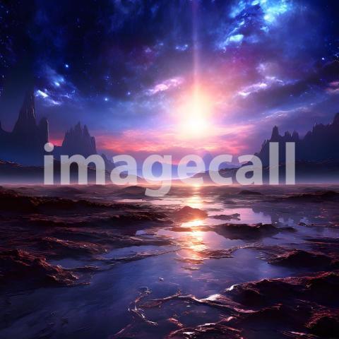 Abstract and surreal colorful and vivid (3448)