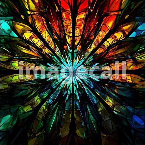 Abstract and surreal colorful and vivid (3458)